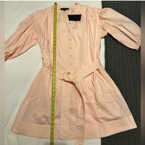NWOT Woman pink Gibson dress & belt . XS but fits like small/medium - Picture 3 of 3